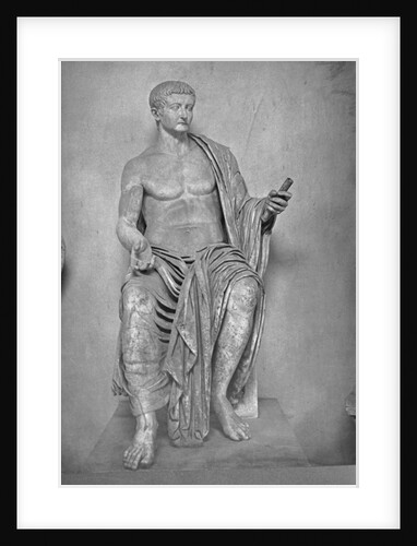 Tiberius Wearing Overlapping Robe by Anonymous