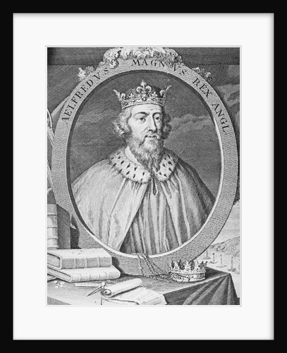 Portrait of King Alfred the Great by Anonymous