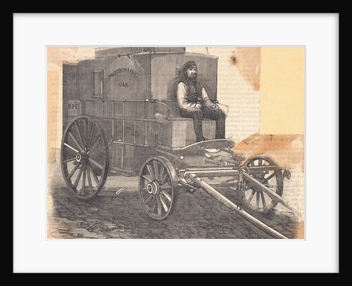 Roger Fenton's Photographic Van by Anonymous