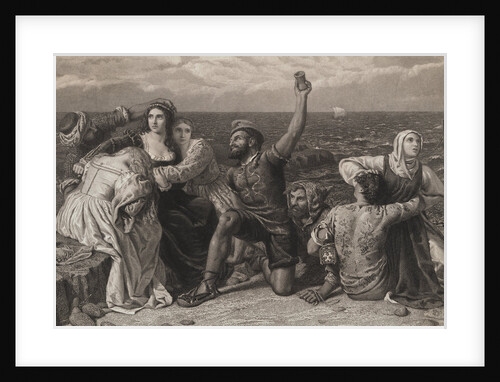 Pirates Playing Dice for Prisoners by Anonymous
