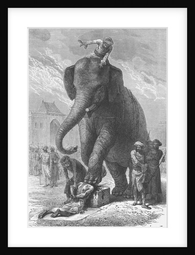 Elephant Crushing Victim's Head by Anonymous