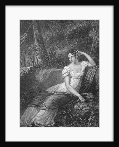 Empress Josephine of France Lounging by Anonymous