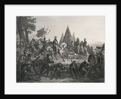 Hernando de Soto Discovering Mississippi River by Anonymous