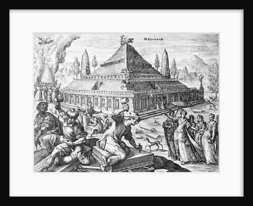 The Creation of Mausoleum Pyramid by Anonymous