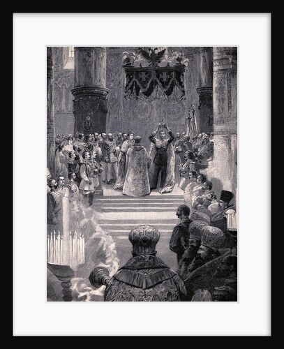 Nicholas II Crowning Himself Czar by Anonymous