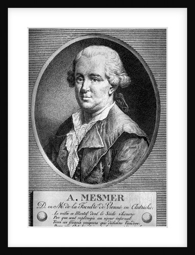 Portrait Of Friedrich A. Mesmer by Anonymous
