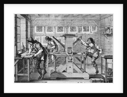 Workman Engraving Cooper by Anonymous