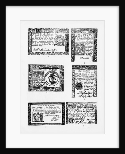Six Variations of American Money by Anonymous