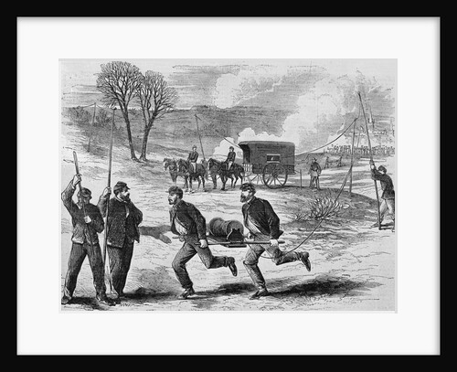 Men Working at Recovery Site by Anonymous