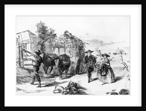 Driving Home the Corn by Winslow Homer