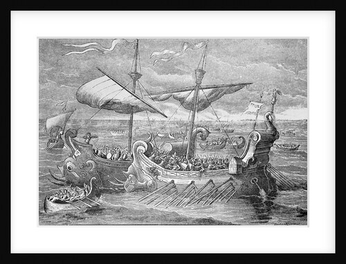 The Battle of Actium by Anonymous