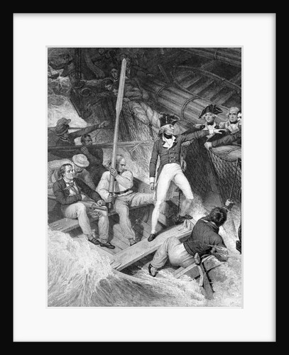 Lieutenant Nelson Volunteering to Board Boat by Anonymous