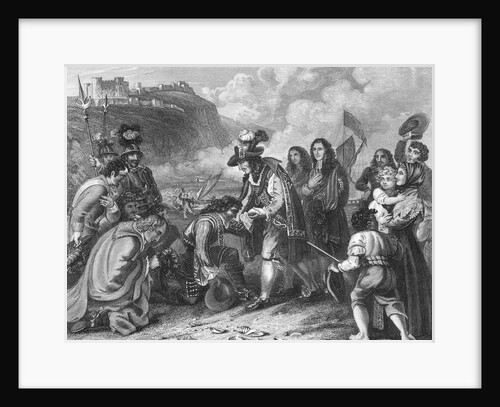 King Charles II Landing at Dover by Anonymous