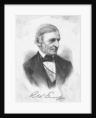 Portrait of Ralph Waldo Emerson by Anonymous