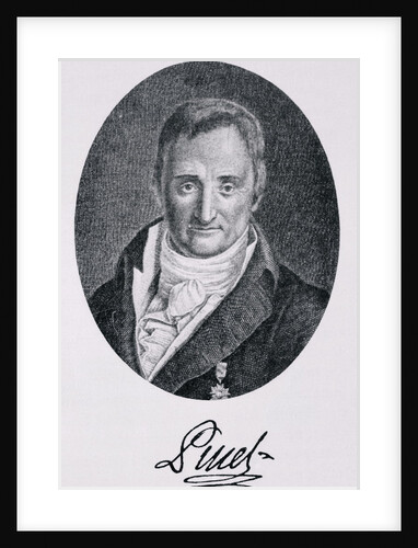 Father of Psychiatry Phillip Pinel by Anonymous