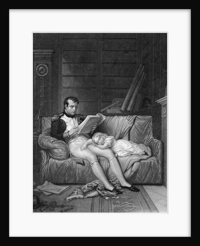 Napoleon and Son Relaxing by Anonymous
