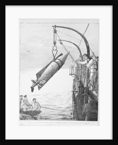 Loading Torpedoes Onto Ship by Anonymous