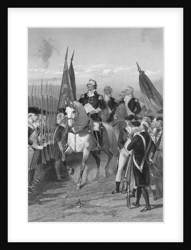 George Washington Taking Command of Army by Anonymous
