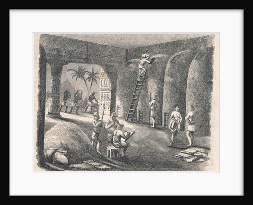 Egyptians Storing Wheat in Repositories by Anonymous