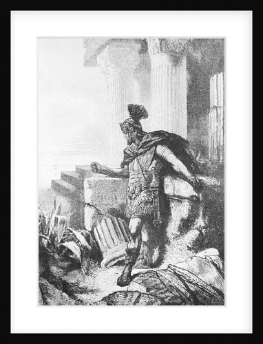 Gaius Marius Among Ruins of Carthage by Anonymous