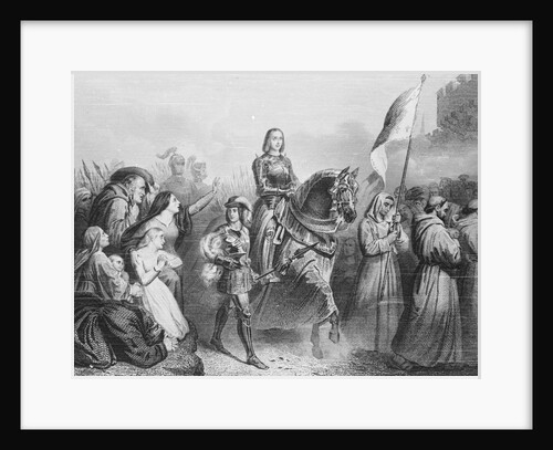 Sketching of Joan of Ark by Anonymous