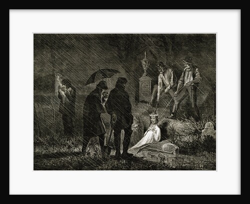 Thieves Snatching Body From Graves by Anonymous