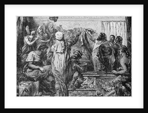 Quintus Fabius Declaring War to Carthegian Senate by Anonymous