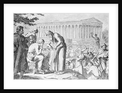 Pericles Supervising Building Activities in Athens by Anonymous