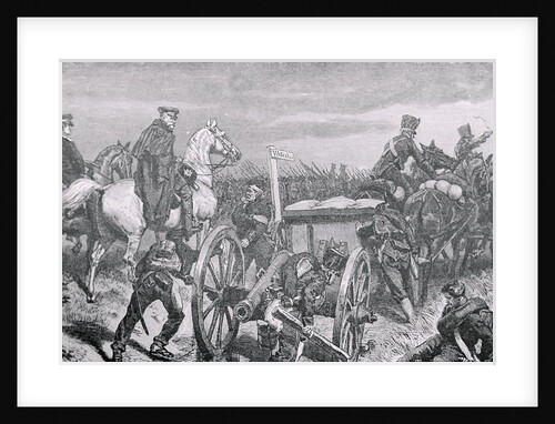 Blucher Marching to Waterloo by Anonymous