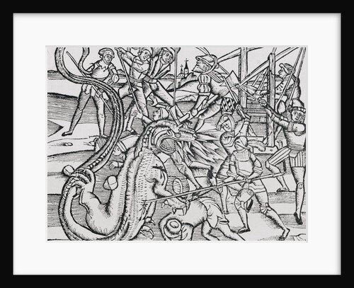 Marcus Regulus Killing a Dragon by Anonymous
