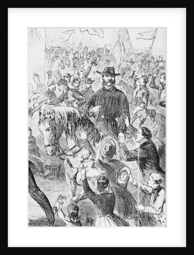 General Burnside Greeting the Unionist by Anonymous
