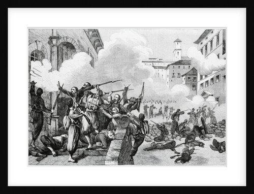 Battle of Montebello by Anonymous