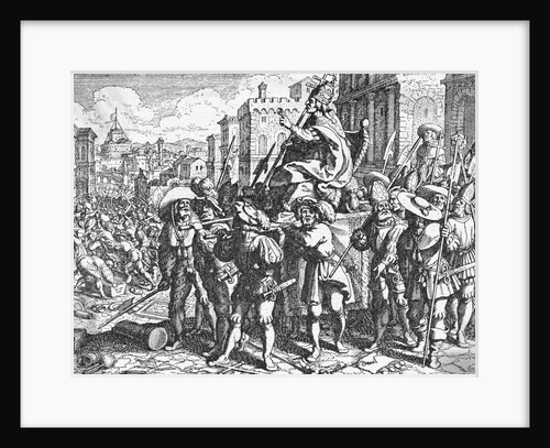 German Soldiers Deriding Pope by Anonymous