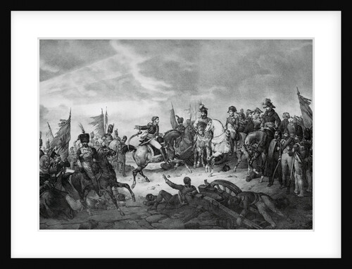 Napoleon During Battle of Austerlitz by Anonymous