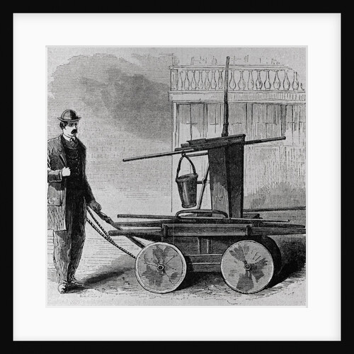First Fire Engine Ever Built in United States by Anonymous