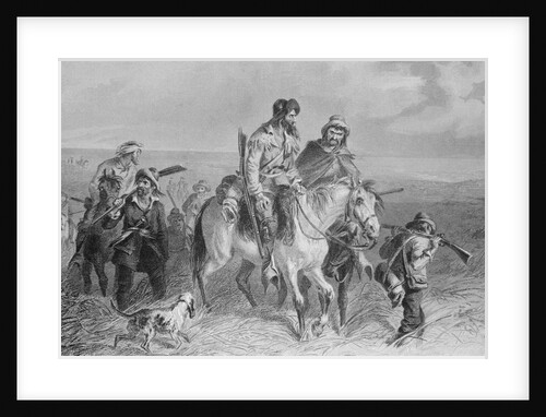 Early Americans Making Their Way to Vote by Anonymous
