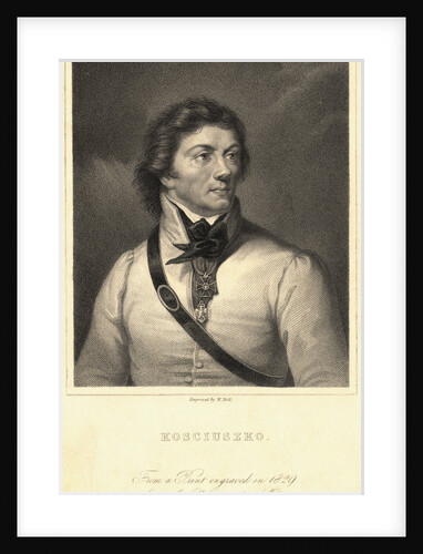 Portrait of Tadeusz Kosciuszko by Anonymous