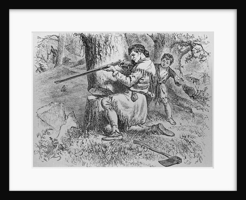 Rifleman Aiming His Rifle by Anonymous