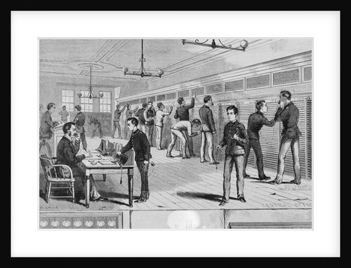Telephone Operators on The Job by Anonymous