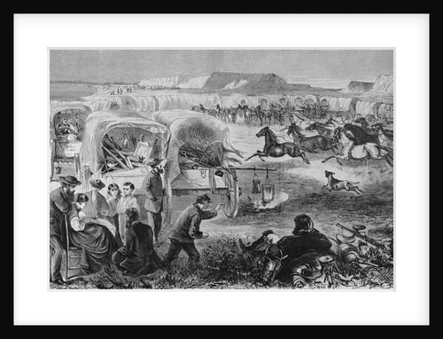 Moving Day During the Westward Migration by Anonymous