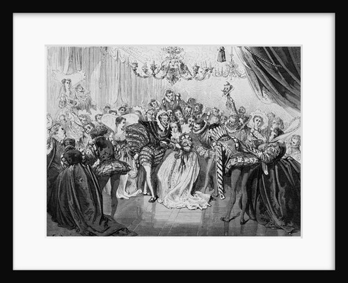 Fairy Tale Character Cinderella Arriving at Ball by Anonymous