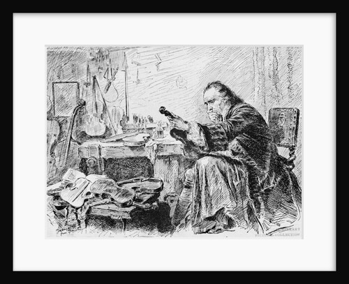 Portrait of Antonio Stradivari by Anonymous