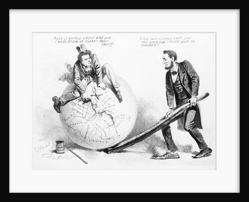 The "Rail Splitter" at Work Repairing the Union by J.E. Baker