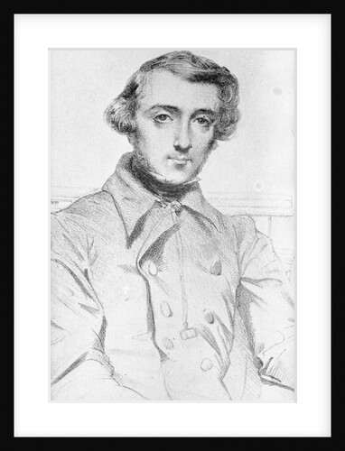 Portrait of Alexis de Tocqueville by Anonymous