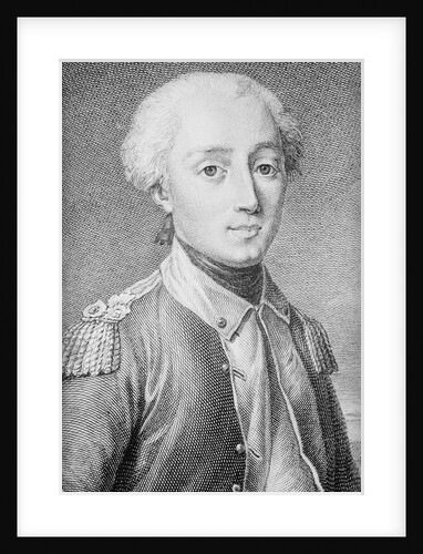 Portrait of Young Marquis de Lafayette by Anonymous