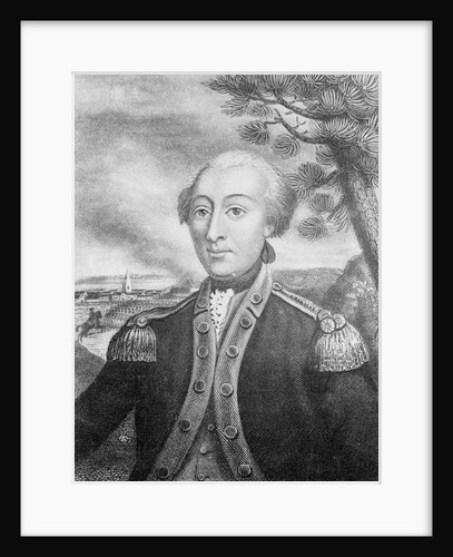 Portrait of Marquis de Lafayette During Revolution by Anonymous