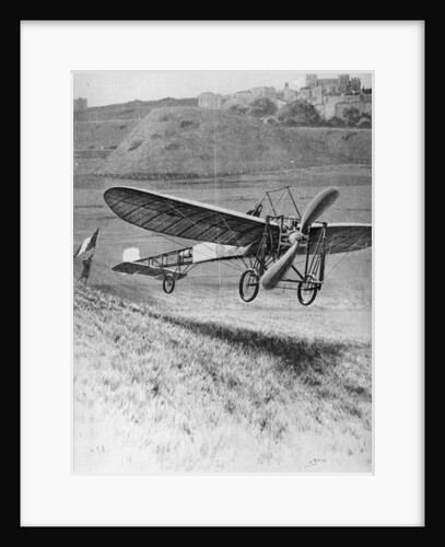 Louis Bleriot Landing His Monoplane by Anonymous