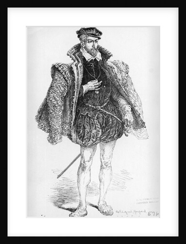 Portrait of Gaspard de Coligny by Anonymous