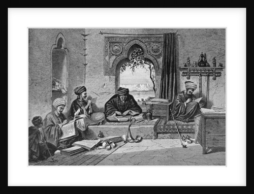 Notary Writing Room at Girgch Egypt by Anonymous