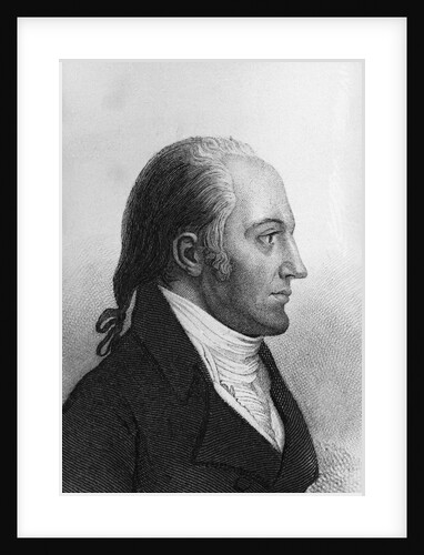 Side View Portrait of Aaron Burr by Anonymous